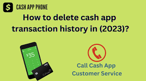 how to delete Cash App history