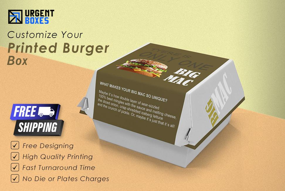 Printed Burger Boxes