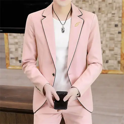 Spring Autumn Pink Suits