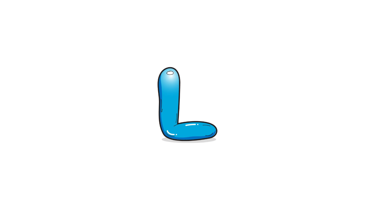 Draw A Bubble Letter L